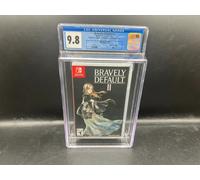 1st Imprimé Bravely Default II Nintendo Interrupteur Cgc 9.8 A Usine Scellé Wata