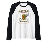 1st Infantry Division Soldat de Guerre Vétéran The Big Red One Manche Raglan