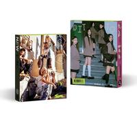 1ST SINGLE 'OMG' MESSAGE CARD VER by NewJeans [CD] NEUF