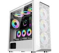 1stCOOL MiddleTower Wind Storm White, E-ATX, USB3.0 + jeu de ventilateurs 4x ARGB