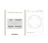 1step2dream Journal de 5 minutes : outil d'empilage quotidien pour une planification de gratitude orientée vers les objectifs