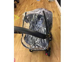 1stopbabystore Housse de pluie universelle Doona en PVC fabriquée au Royaume-Uni pour siège auto Doona Venicci Maxi Cosi Cabrio Pebble Plus Silvercross Ventura et beaucoup d'autres sièges auto