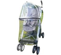 1stopbabystore Housse Habillage pluie pour s'adapter aux besoins spéciaux Major Elite - Housse de poussette encadrée Clips carrés pouvant fonctionner avec Excel Elise Travel Accès facile à fermeture