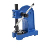 1T Presse à mandrin manuelle de précision Presse manuelle de bureau en fonte Presse à levier manuel Une course de travail maximale de 14 cm