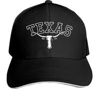 -1Texas Longhorn Lone Star State Texas Strong Hat Casquette de baseball Casquette langue de canard Casquette d'extérieur