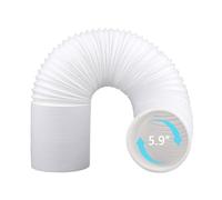 1Tuyau Climatiseur Mobile Tuyau éVacuation Climatiseur Mobile150Cm/200Cm De DiamèTre Tuyau D'éVacuation D'Air, Accessoires Climatiseur Mobile Pour DéShumidificateur,SèChe Linge (15 * 150cm)