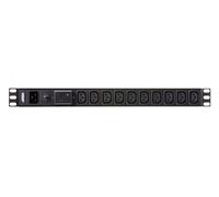 ATEN Basic PDU PE0218SG - Unité de distribution secteur (rack-montable) - CA 100-240 V - 3840 VA - entrée : IEC 60320 C20 - connecteurs de sortie : 18 (IEC 60320 C19, 17 x IEC 60320 C13) - 1U -...