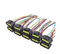 1U2Z14S411AA YC2F-12B579-BA XF2F-12B579-AA 1P1556 Faisceau Connecteurs Capteur Débit D'air Massique MAF À 6 Broches Pour MAZDA Pour TRIBUTE 2003 HGMGFYCX(10 pcs)