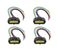 1U2Z14S411AA YC2F-12B579-BA XF2F-12B579-AA 1P1556 Faisceau Connecteurs Capteur Débit D'air Massique MAF À 6 Broches Pour MAZDA Pour TRIBUTE 2003 HGMGFYCX(4 PIÈCES)