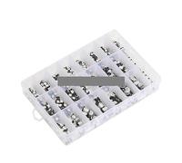 1uF-1000uF 6.3V-50V 400Pcs 24Value SMD Aluminum Electrolytic Capacitors Assortment Kit + box EKFBQBGW