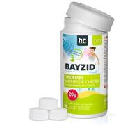 1 kg 20g Pastilles de Chlore Lent pour Piscine - chloration permanente de la Piscine - HAUTEMENT Efficace Contre Les bactéries