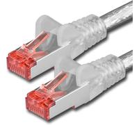 1X 10M Câble Patch Câble Réseau Cat 6 Cat6 Rj45 Sftp - Transparent[CAB9164184]