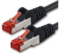 1X 2M Câble Patch Câble Réseau Cat 6 Cat6 Rj45 Sftp - Noir[CAB9164347]