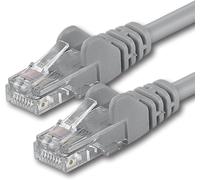 1x 2m Câble Réseau Cat6 Cat 6 - RJ45 Ethernet LAN DSL Routeur Modem - Gris