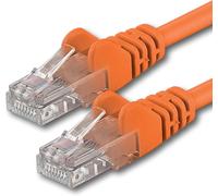 1x 2m Câble Réseau Cat6 Cat 6 - RJ45 Ethernet LAN DSL Routeur Modem - Orange