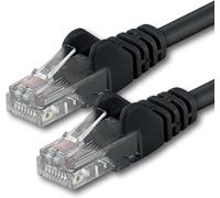 1x 7,5m Câble Réseau Cat6 Cat 6-RJ45 Ethernet LAN DSL Routeur Modem-Noir