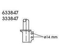 1X AMORTISSEUR AVANT RENAULT RAPID CAMIONNETTE/MONOSPACE 1.9 D,1.6 D,1.2,1.4