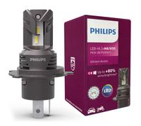 1x ampoule LED H4 / H19 Philips Ultinon Access U2500 - 11342U2500C1 - 20W 12V 1500/1000Lms - P43t-38/PU43t-3