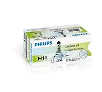 Philips H11 12V 55W PGJ19-2 LongLife EcoVision 1Pièce.