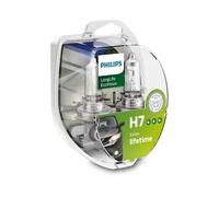 PHILIPS Ampoule H7 LONGLIFE ECOVISION Halogène pour PEUGEOT: 206, 207, 308, 307, 3008, 208, 2008, 407, 5008, 206+, 306, 807, 406 (Ref: 12972LLECOS2)