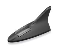 1x Antenne Aileron de Requin pour Citroen C4 Grand Picasso Sedan C3 C5 Berlingo Jumper, Feu Solaire Stroboscopique Automatique ABS Étanche Avertisseur Toit de Voiture,Black