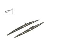 1x Balai d'essuie-glace BOSCH 3 397 001 802 convient pour VW
