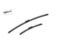 1x Balai d'essuie-glace BOSCH 3 397 007 299 convient pour FIAT