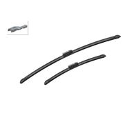 1x Balai d'essuie-glace BOSCH 3 397 007 414 convient pour CITROËN PEUGEOT
