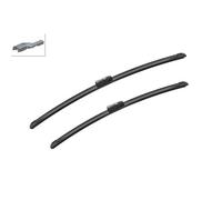 1x Balai d'essuie-glace BOSCH 3 397 007 430 convient pour VW