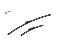 1x Balai d'essuie-glace BOSCH 3 397 007 570 convient pour
