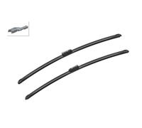 1x Balai d'essuie-glace BOSCH 3 397 007 636 convient pour PEUGEOT
