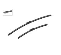 1x Balai d'essuie-glace BOSCH 3 397 007 863 convient pour AUDI VW