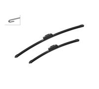 1x Balai d'essuie-glace BOSCH 3 397 014 191 convient pour