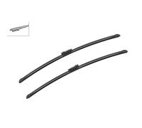 1x Balai d'essuie-glace BOSCH 3 397 014 824 convient pour FORD