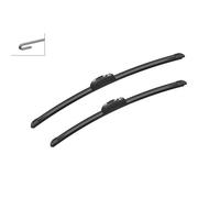 Balai d'essuie-glace BOSCH Aerotwin Retrofit AR533S, 530/475mm, Avant, 2 Pièce