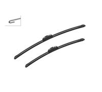 1x Balai d'essuie-glace BOSCH 3 397 118 910 convient pour