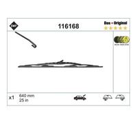 1x Balai d'essuie-glace SWF 116168 convient pour MERCEDES-BENZ