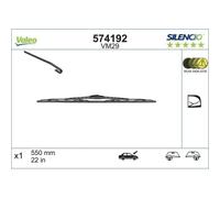 1x Balai d'essuie-glace VALEO 574192 convient pour AUDI MERCEDES-BENZ PORSCHE