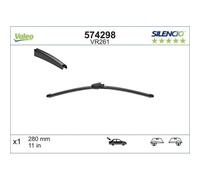 1x Balai d'essuie-glace VALEO 574298 convient pour MERCEDES-BENZ SEAT SKODA