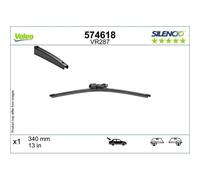 1x Balai d'essuie-glace VALEO 574618 convient pour FORD VW