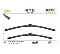 Balai d'essuie-glace avant plat 577722 VALEO pour MERCEDES-BENZ CLASSE A CLA