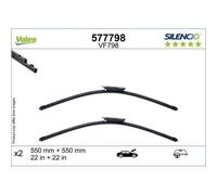 1x Balai d'essuie-glace VALEO 577798 convient pour MERCEDES-BENZ