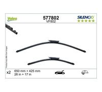 1x Balai d'essuie-glace VALEO 577802 convient pour BMW
