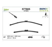 1x Balai d'essuie-glace VALEO 577805 convient pour CITROËN OPEL PEUGEOT SKODA