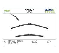 1x Balai d'essuie-glace VALEO 577845 convient pour TOYOTA