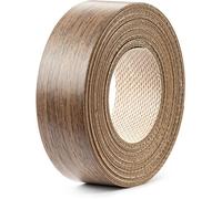 1x Bande de Chant Thermocollant 21mm x 5m Epaisseur 0,50mm Mélaminé Facile à Appliquer Bricolage Étagère Meuble, chêne rustique