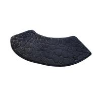 1x Bath Mat - Curved Floor Mats for Bathroom | Washable Absorbent Carpet | Home Decor Shower Rugs and Accessories for Bedroom, RV, Apartment, Kitchen, Hotel, Dorm, Family Safety, Entryway