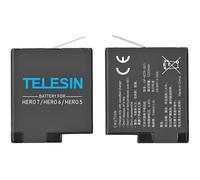 1X Batterie Rechargeable 1200Mah Pour Caméra Action Sportive Gopro Hero 5 6 7 8