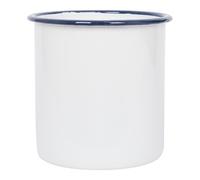 1x Bleu 15.5cm Blanc Porte-Ustensiles en émail Cuisine Coutellerie Étagère