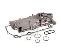 1x Boîtier, radiateur d'huile FEBI BILSTEIN 105932 convient pour SCANIA